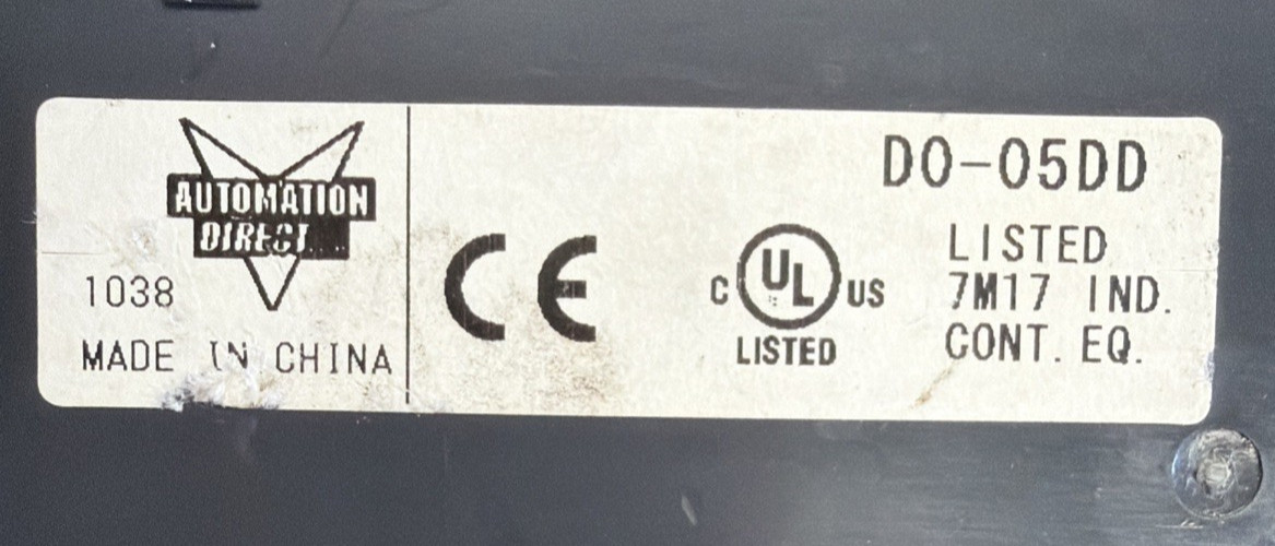 Koyo Direct Logic 05 D0-05DD PLC with D0-07CDR