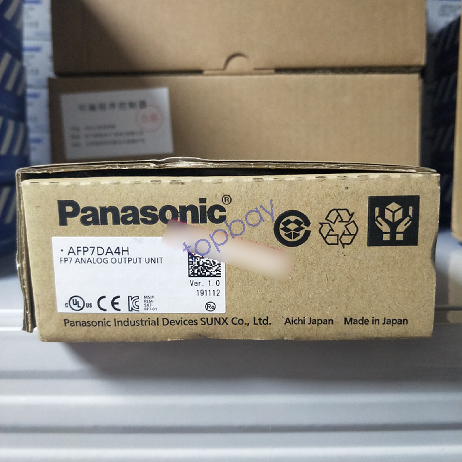 1PC NEW Panasonic AFP7DA4H FP7 Analog Output Unit In Box Free Shipping#QW