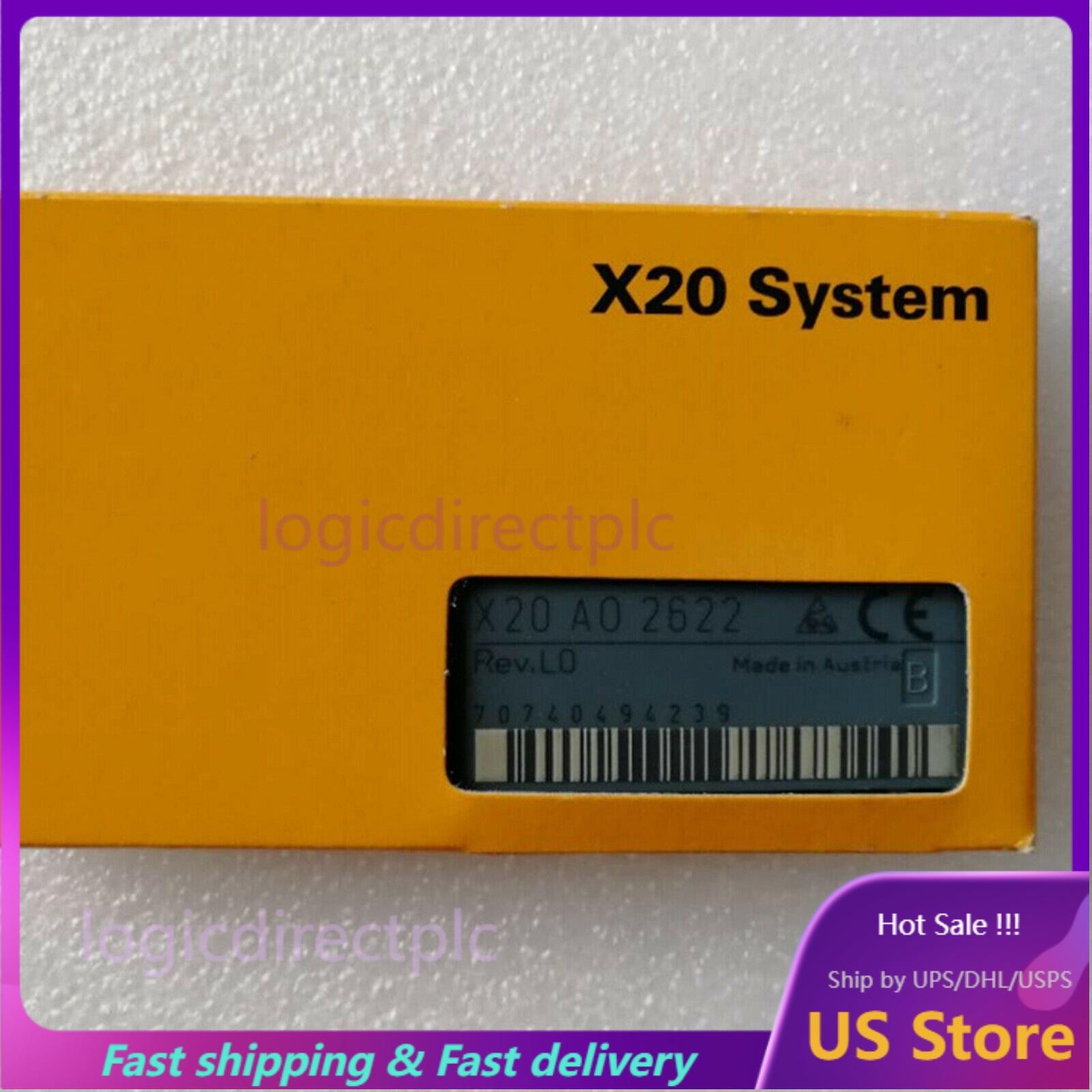 1PC B&R X20 AO 2622 PLC Module New X20AO2622 In Box Expedited Shipping
