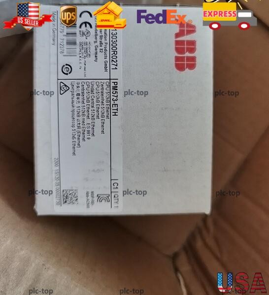 1PC ABB 1SAP130300R0271 CPU 512KB ETHERNET PM573-ETH New Fast Shipping
