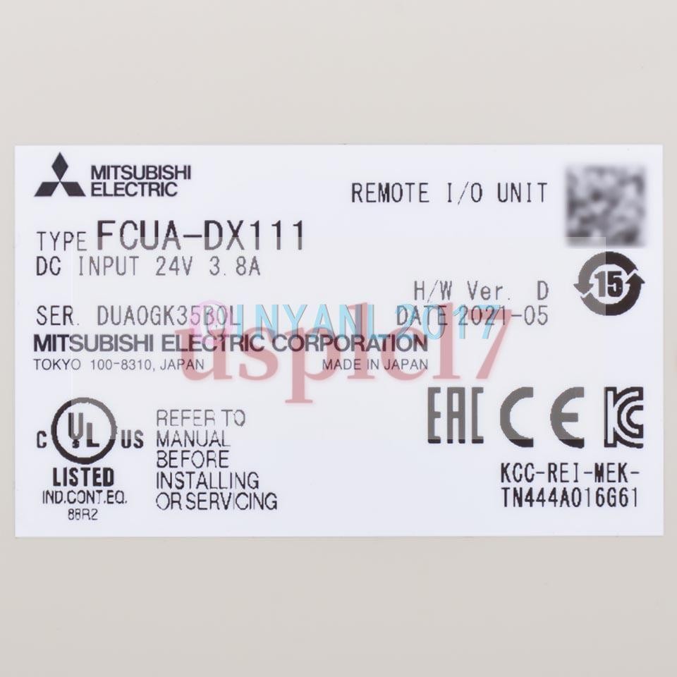 1PCS NEW Mitsubishi FCUA-DX111 REMOTE I/O UNIT