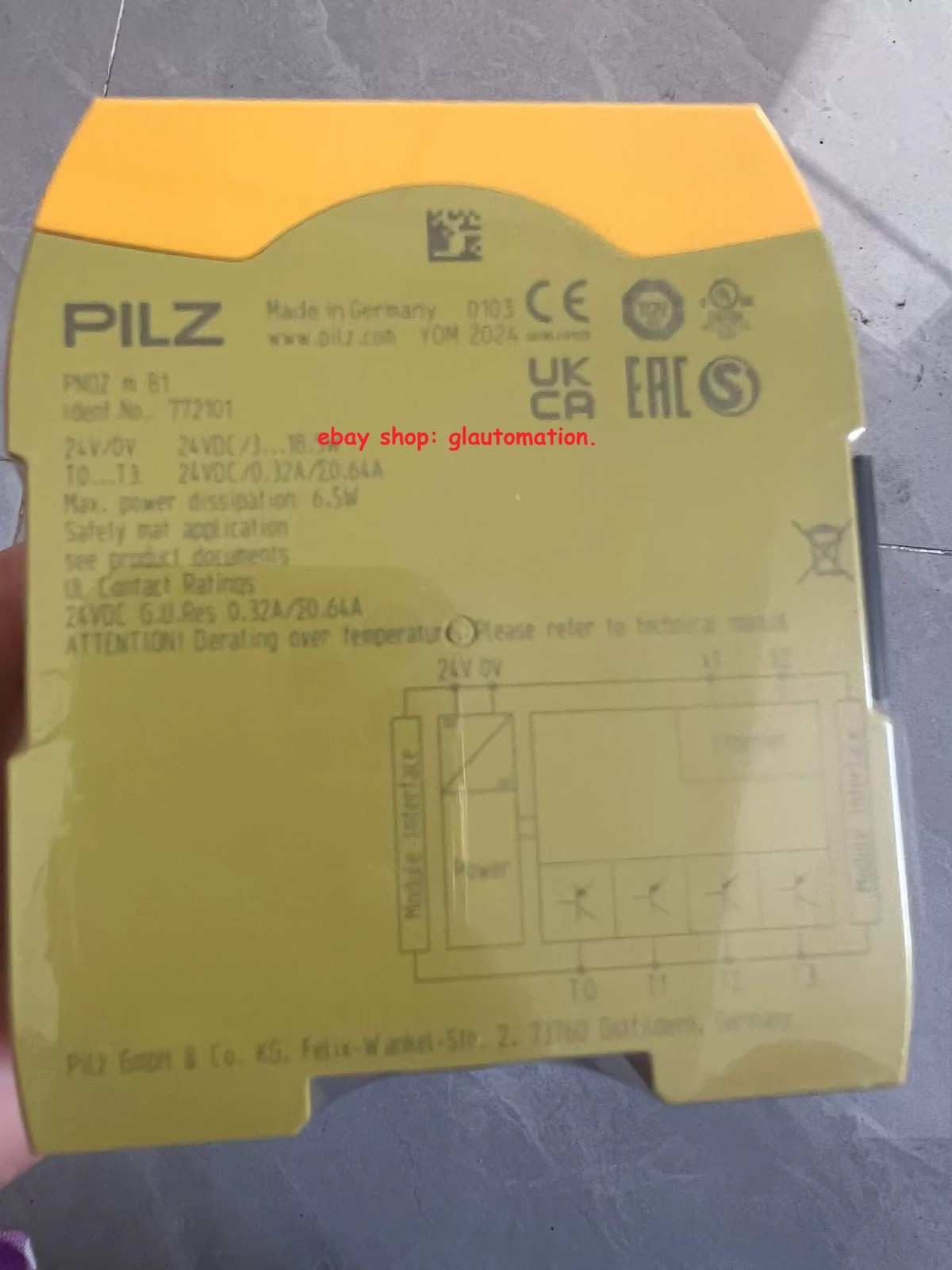 772101 1PCS Brand New pilz 772101 safety relay Fast delivery
