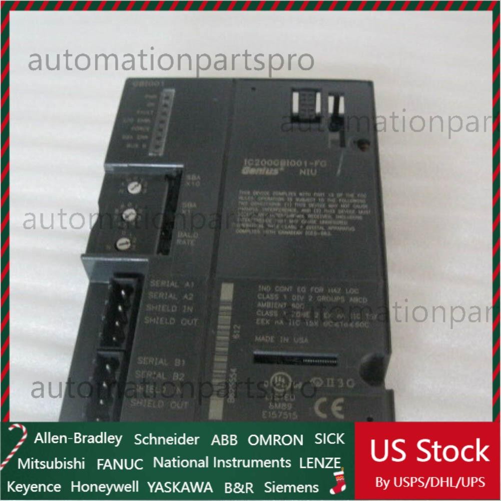 1PCS — NEW GE FANUC power supply module IC200GBI001 Tested US Free TAX