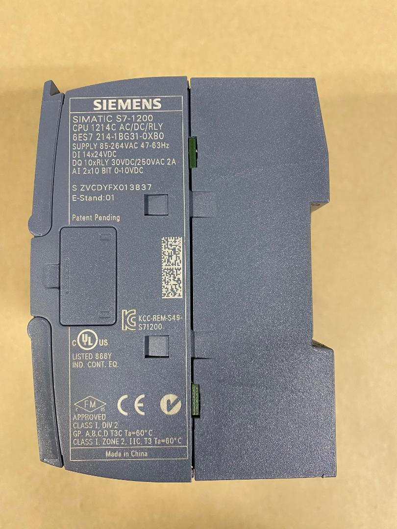 SIEMENS 6ES7 214-1BG31-0XB0 PLC MODULE