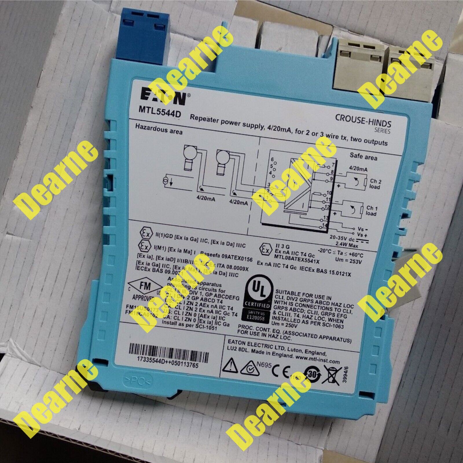 1PC New Eaton MTL5544D Isolating Driver Expedited Shipping