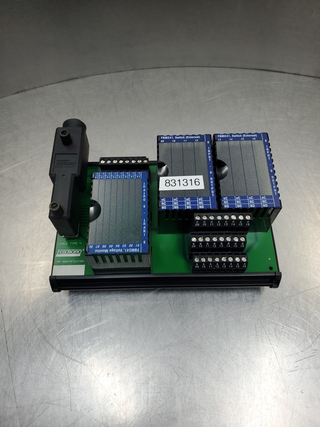 Foxboro FBM241 Voltage Monitor/Switch External Input Module.