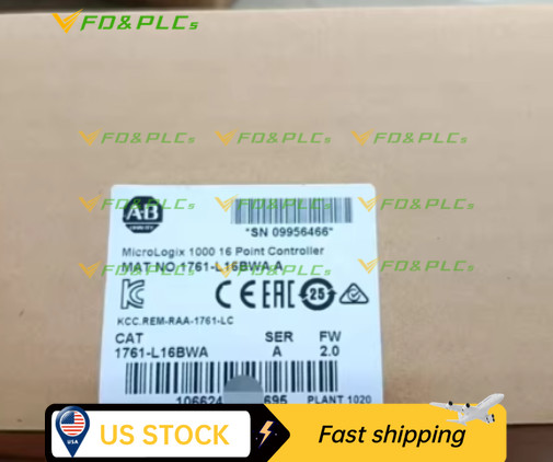New Allen Bradley 1761-L16BWA MicroLogix 1000 16 Point Controller 1761L16BWA