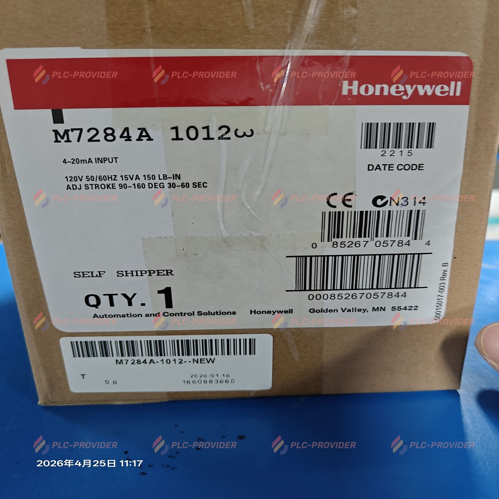 1PC M7284A-1012 Honeywell Brand New Good Quality