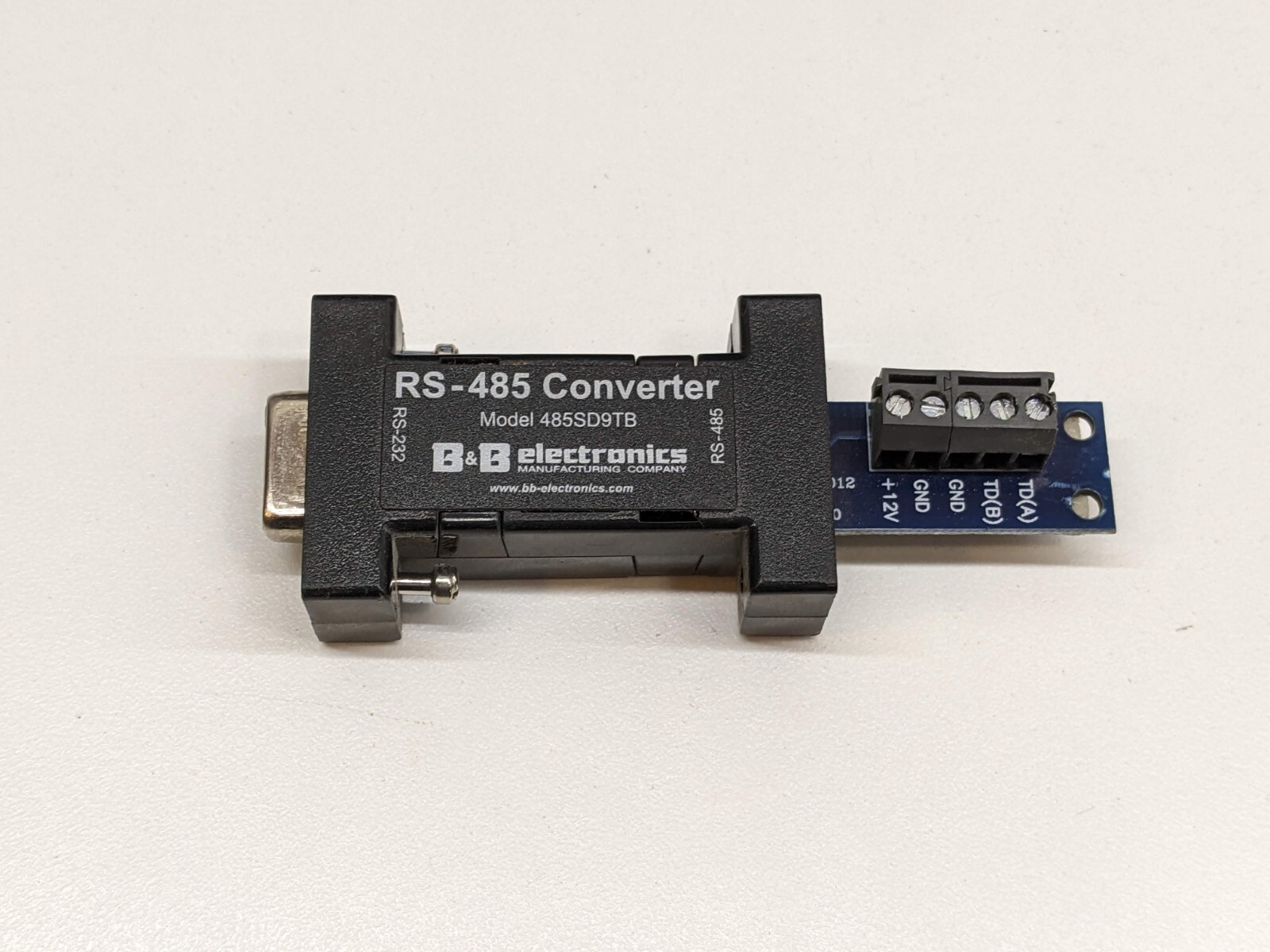 B & B Electronics RS-485 Converter 485SD9TB RS-232 RS-485