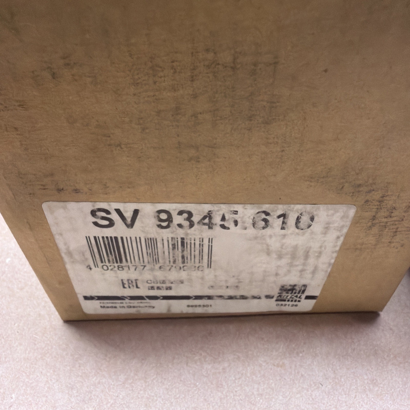 Rittal SV 9345.610 CB Adapter 250A 690V Cable Outlet Bottom | RiLine Busbar NEW
