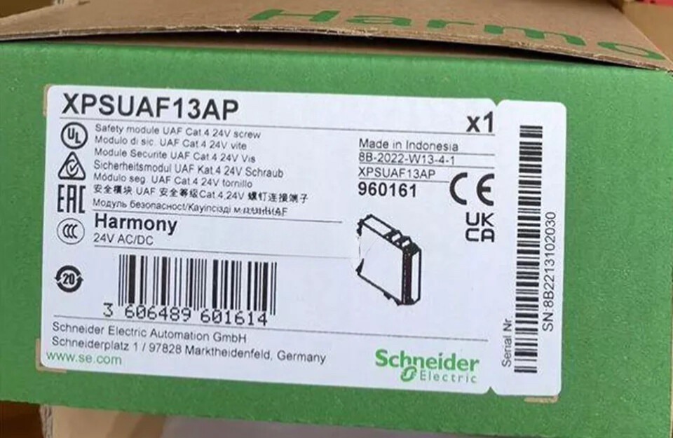 1PC Brand New SCHNEIDER XPSUAF13AP SAFETY MOD UAF CAT 4 24V SCREW Fast Delivery