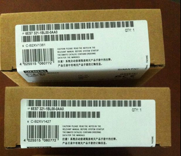 Siemens 6ES7321-1BL00-0AA0 One New 6ES7 321-1BL00-0AA0 Expedited Shipping