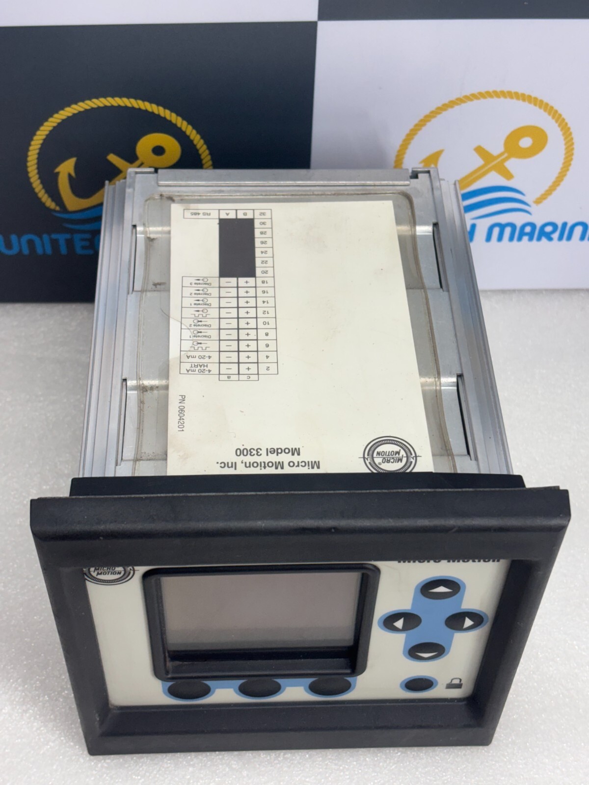 Micro Motion 3300P1A00B1UEZZZ Coriolis Discrete Controller Process Monitor