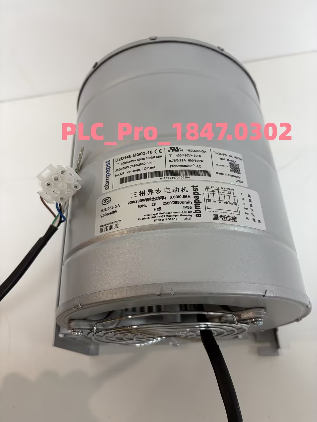 1PCS Brand New Ebmpapst D2D146-BG03-16 For Schneider Inverter Fast delivery