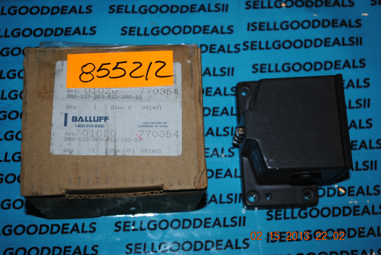 Balluff BNS-519-D03-R12-100-10 ElectroMechanical Limit BNS519D03R1210010 New