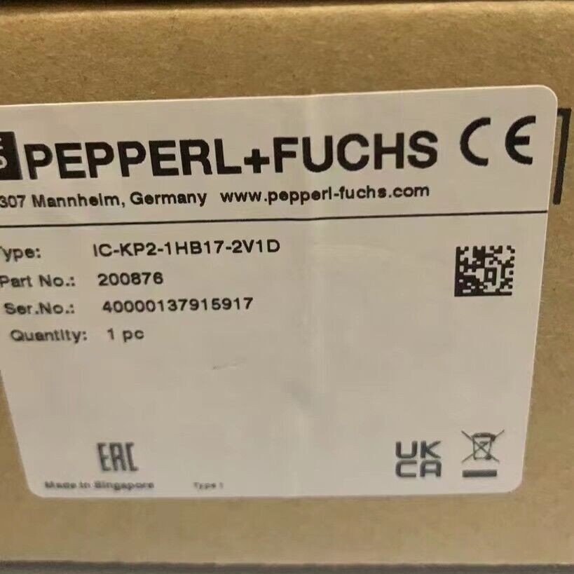 1PCS Pepperl+Fuchs IC-KP2-1HB17-2V1D New stock Control interface unit