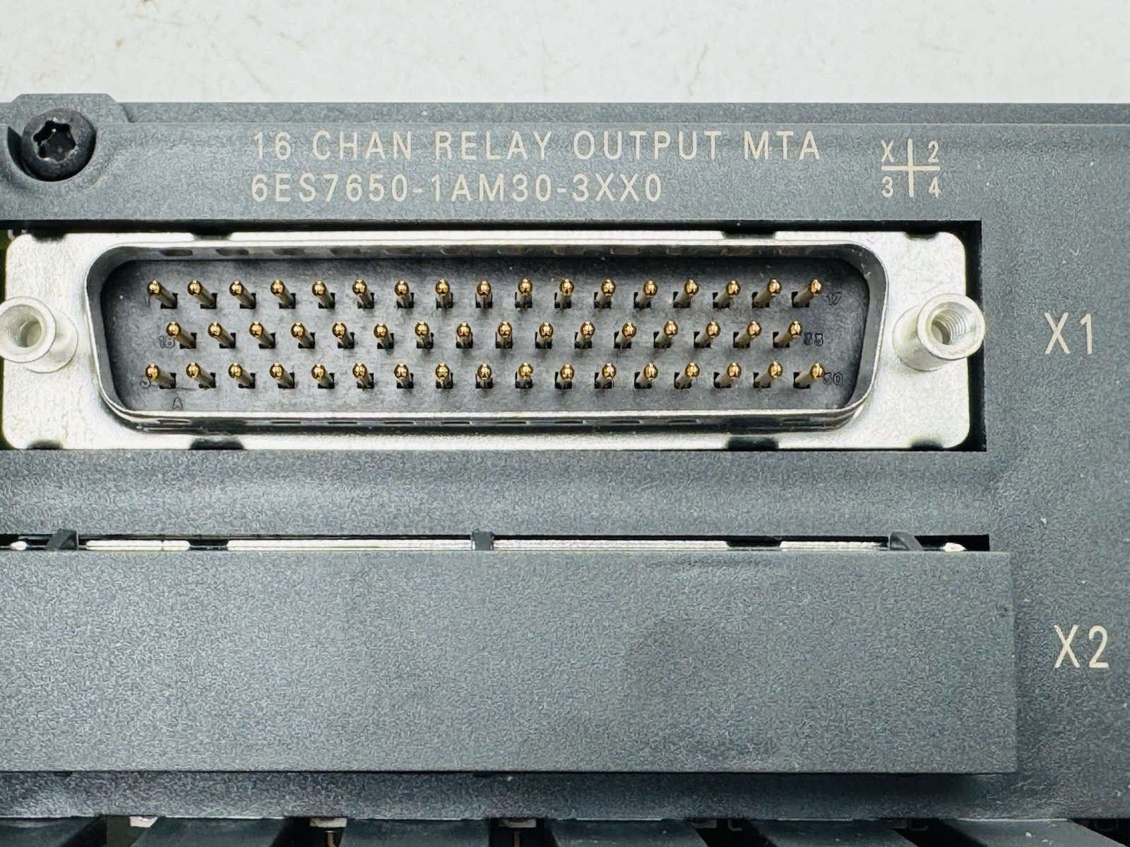New! SIEMENS 6ES7650-1AM30-3XX0 16CH Terminal Block Relay Output MTA *WARRANTY*
