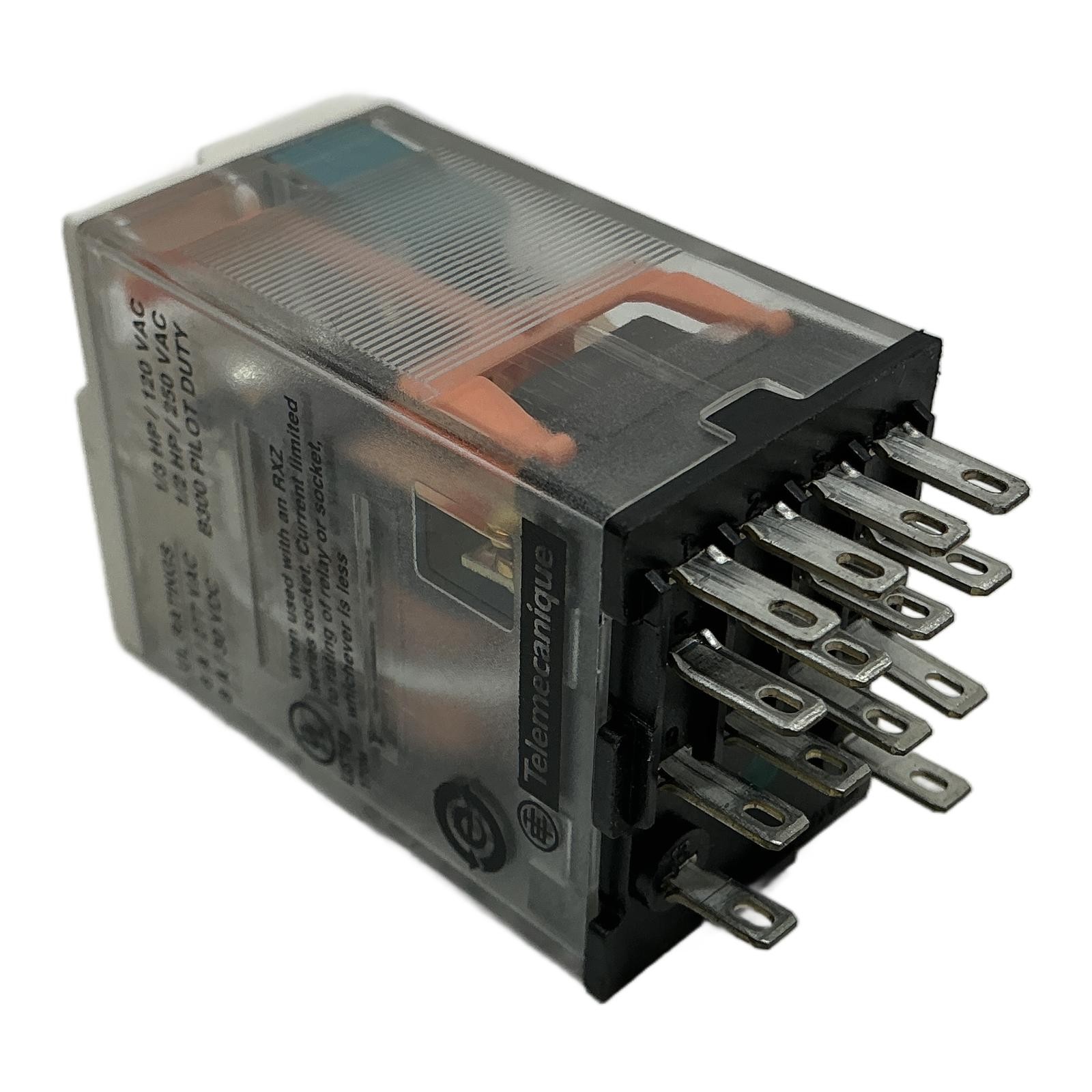 RXM4AB1BD SCHNEIDER ELECTRIC, Schneider Electric Miniature Plug-in Relay 24VD…