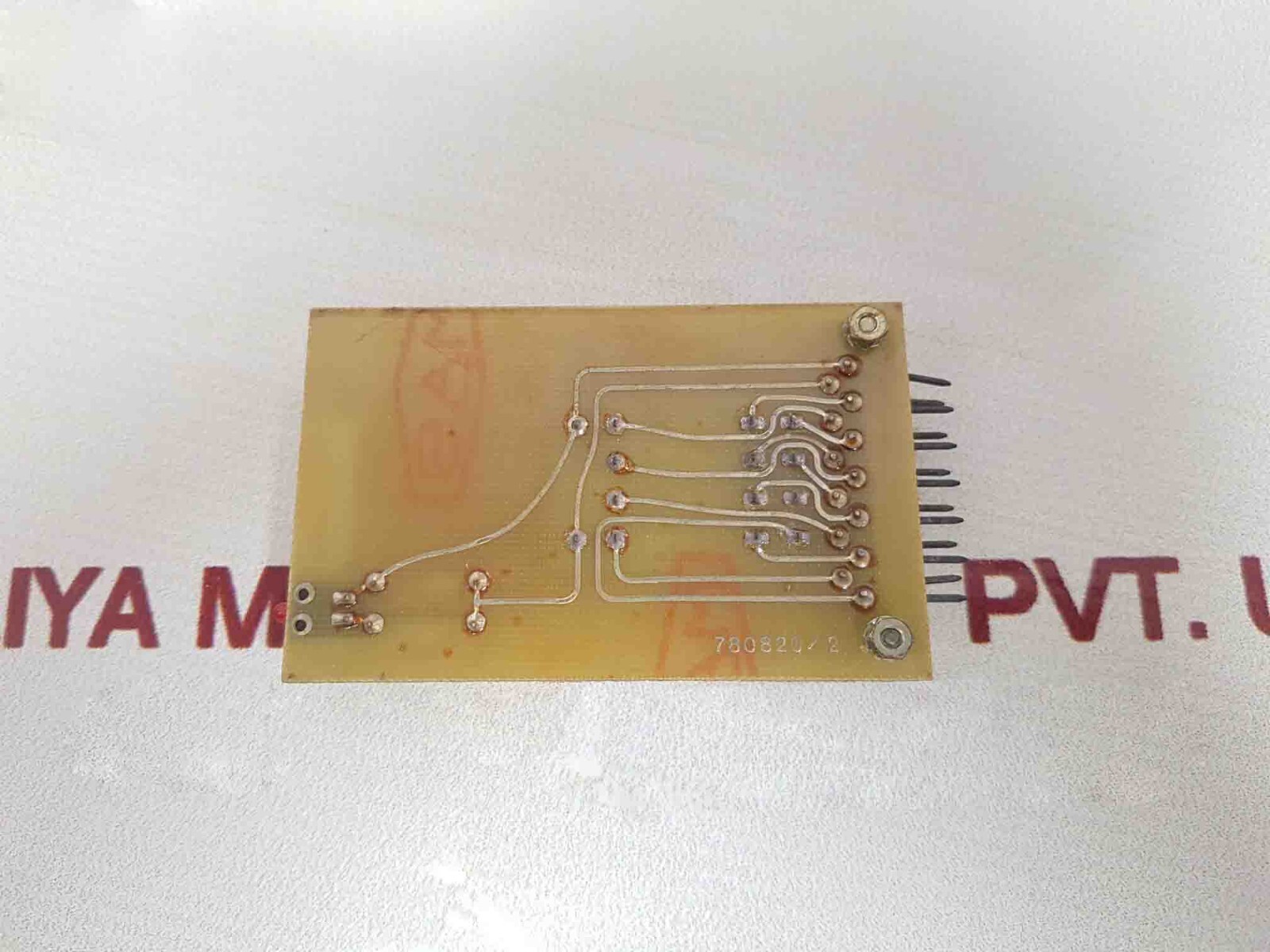 Erni 780820/2 Printed Circuit Relay Card 4A 250V-