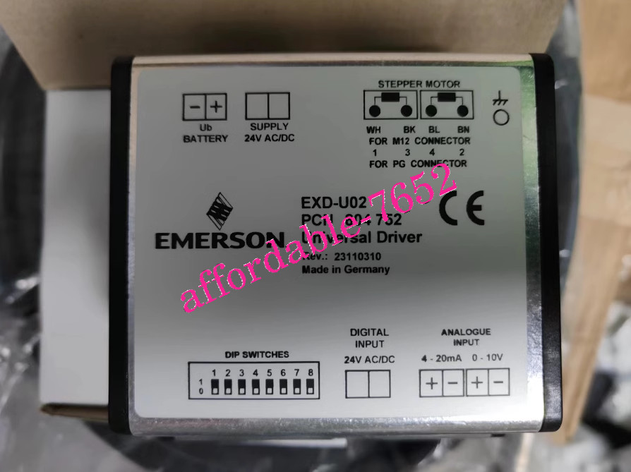 NEW EMERSON EXD-U02 Electronic expansion valve controller drive DHL or FedEx