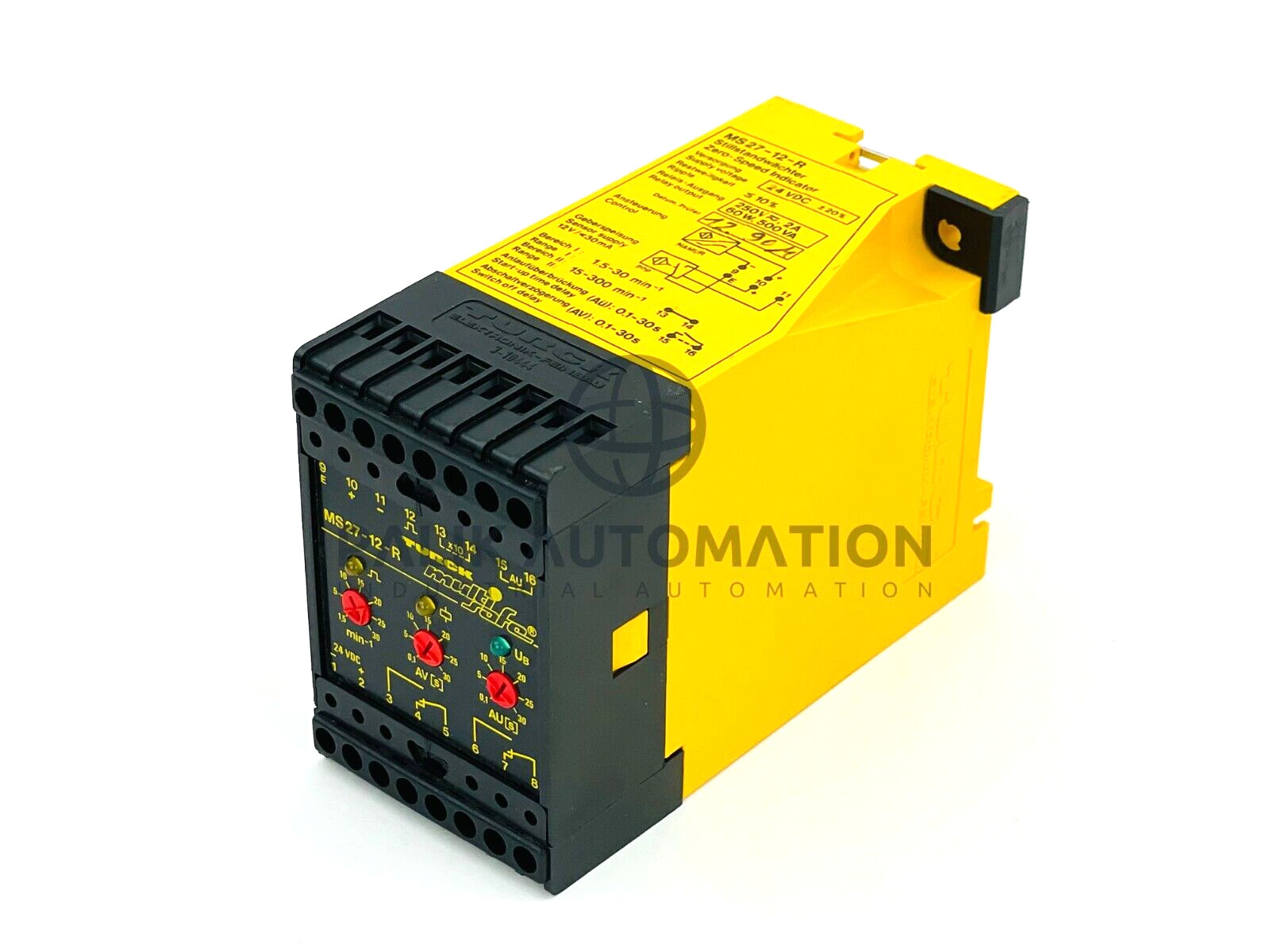 TURCK MS27-12-R/24VDC MS27-12-R / 24VDC Speed Monitoring Relay NEW