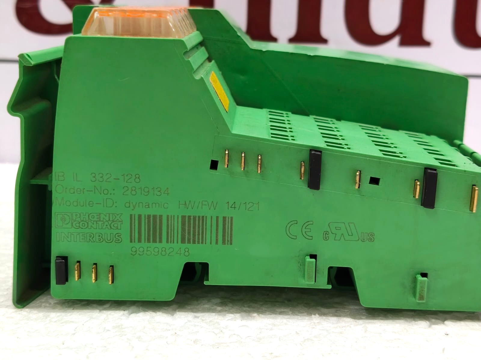 Phoenix Contact IB IL 332-128 2819134 Inline CPU Module INTERBUS Programmable