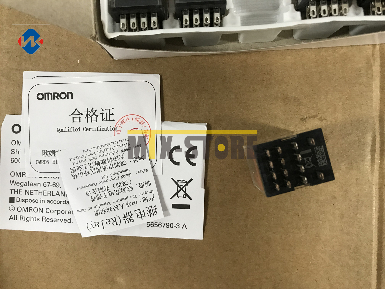10pcs New Omron Relay MY4N-CR-GS replace MY4N-CR-J 220-240VAC