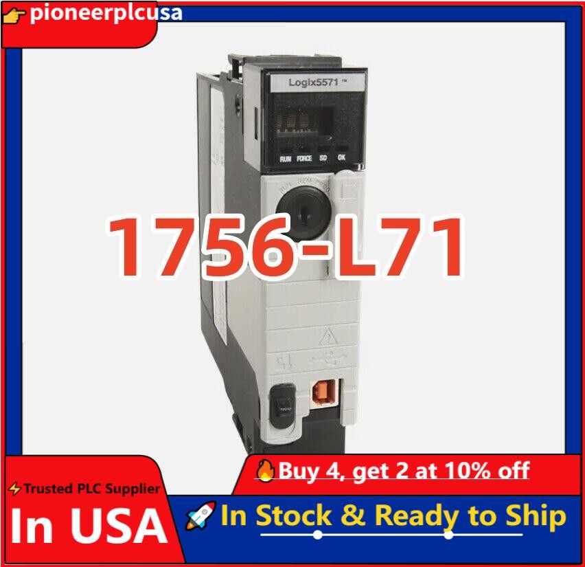 Allen Bradley Sealed 1756-L71 ControlLogix 2MB Controller PLC 1756L71 NEW IN BOX
