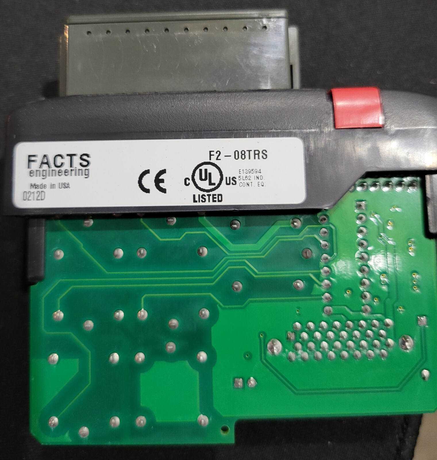 FACTS DL205 F2-08TRS Relay Output Module