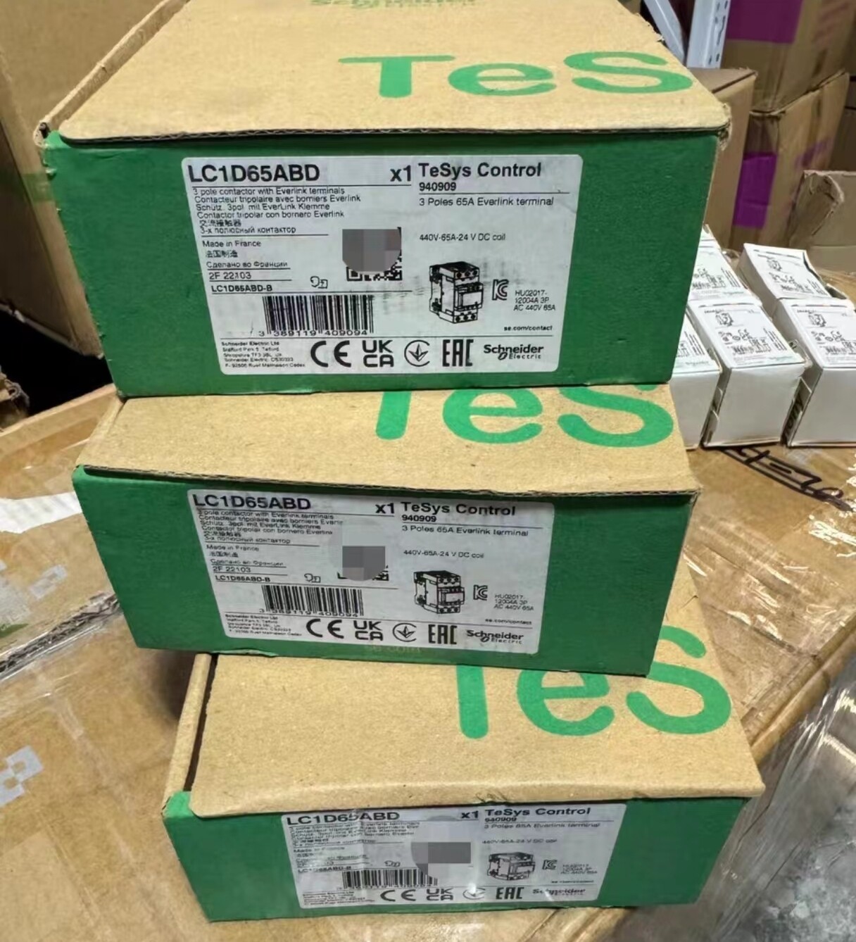 1PC New Schneider LC1D65ABD Contactor Expedited Shipping