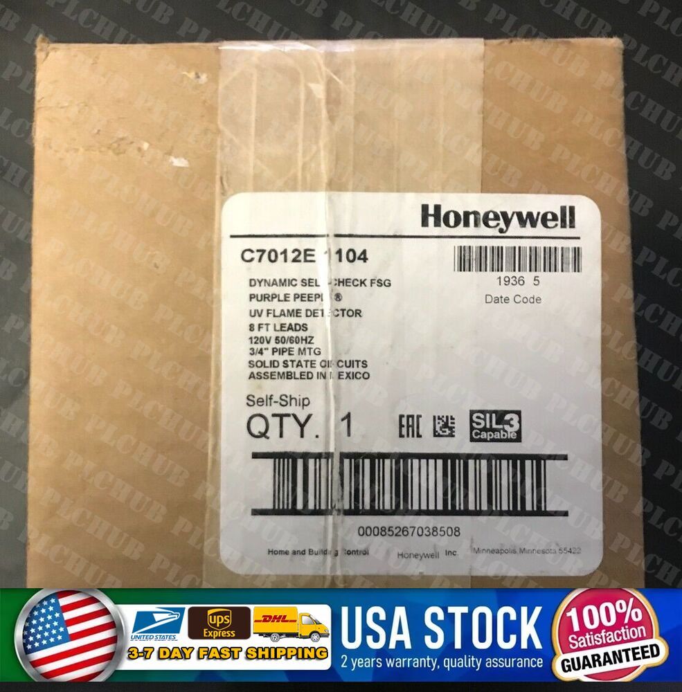 1PC New Honeywell C7012E 1104 Burner Detector C7012E1104 Fast Shipping