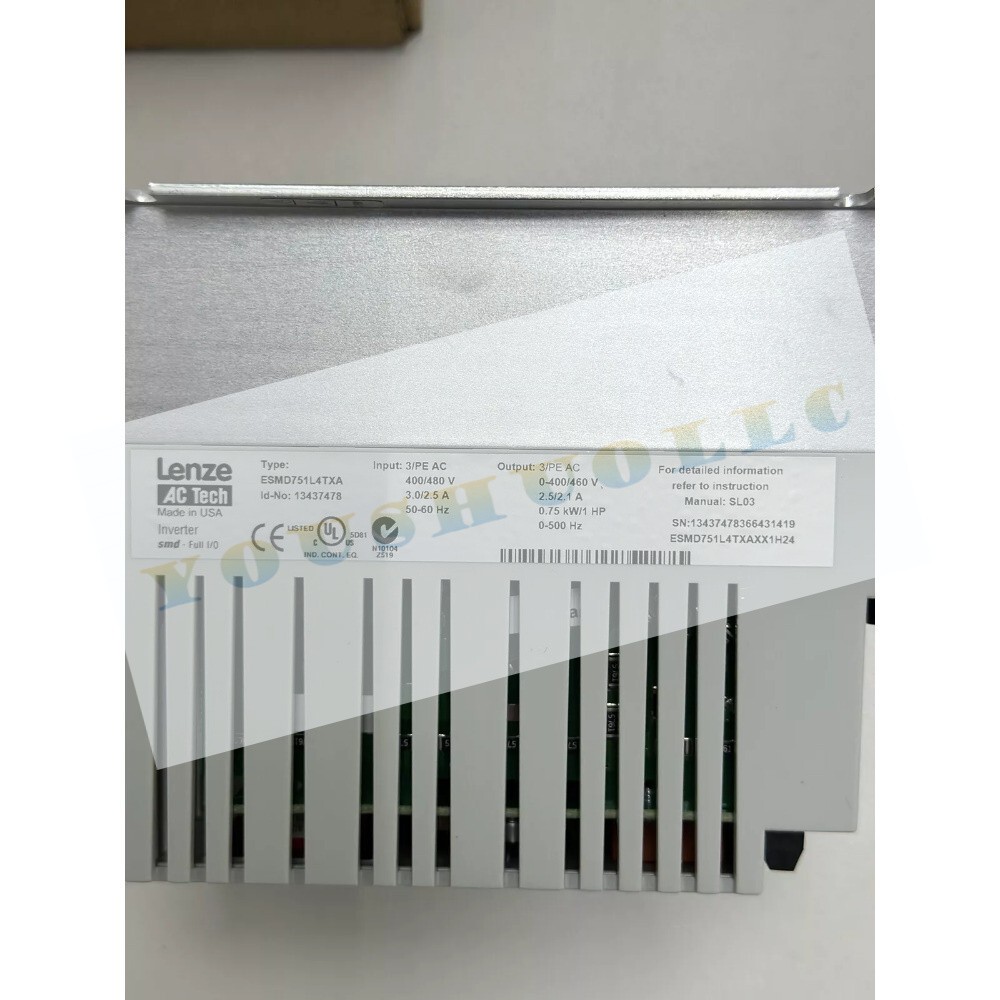 LENZE frequency converter ESMD751L4TXA