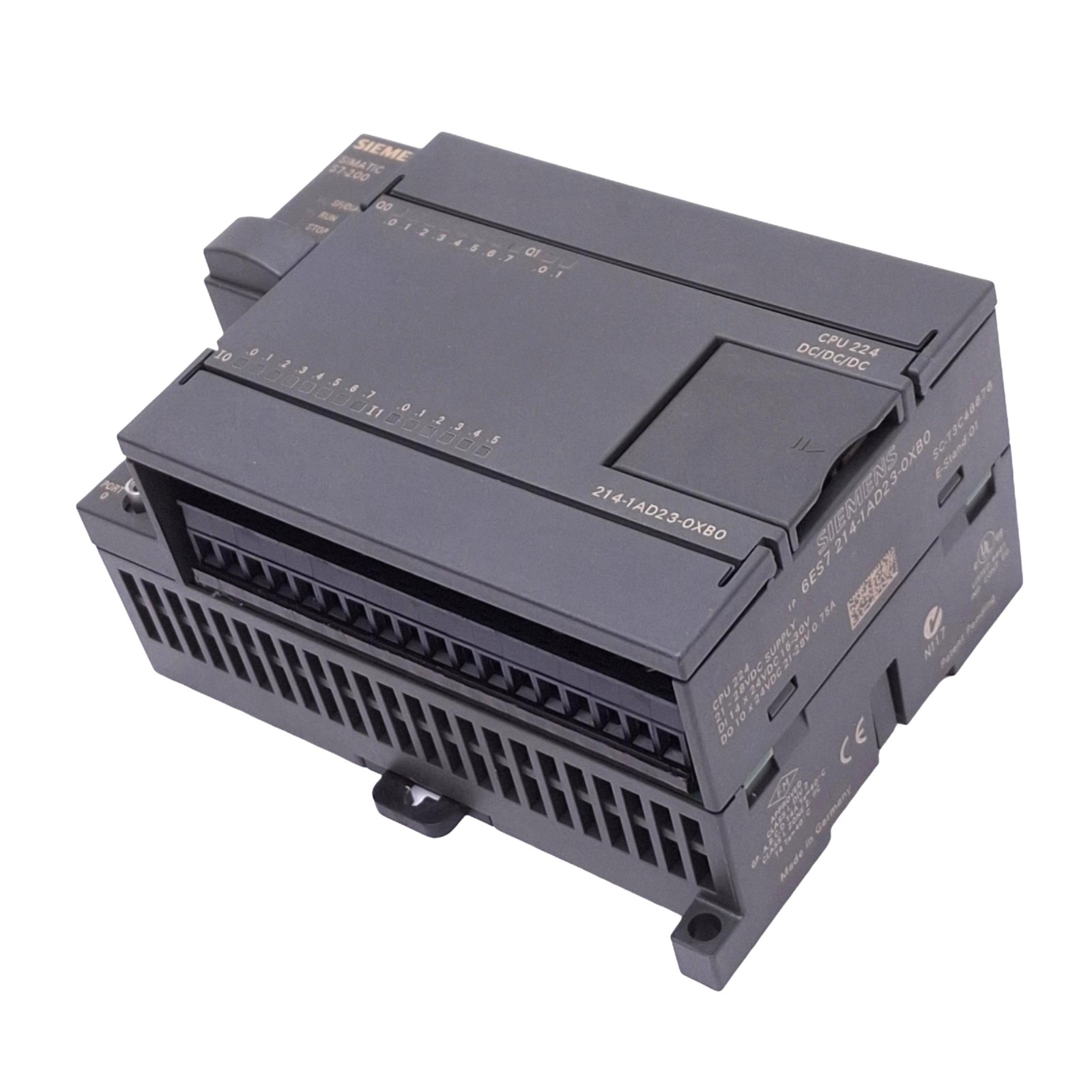 Siemens 6ES7214-1AD23-0XB0 SIMATIC S7-200 CPU 224 Compact Unit, 14 DI, 10 DO