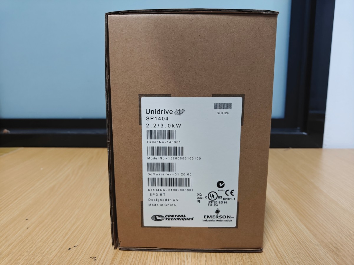 Emerson Nidec inverter SP1404-UPS or DHL fast delivery