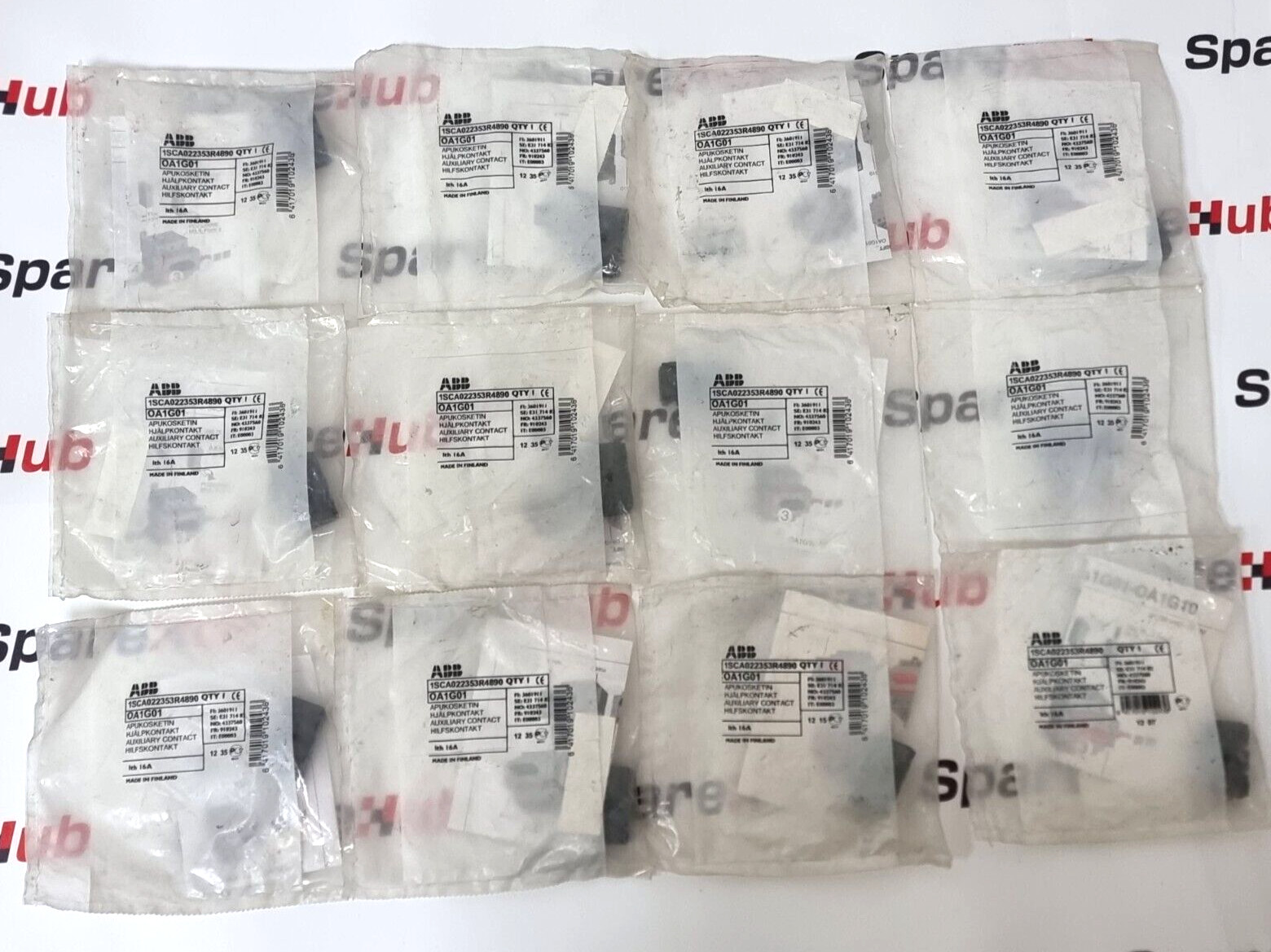 ABB OA1G01 Auxiliary Contact 1SCA022353R4890 (12Pcs in 1 lot)