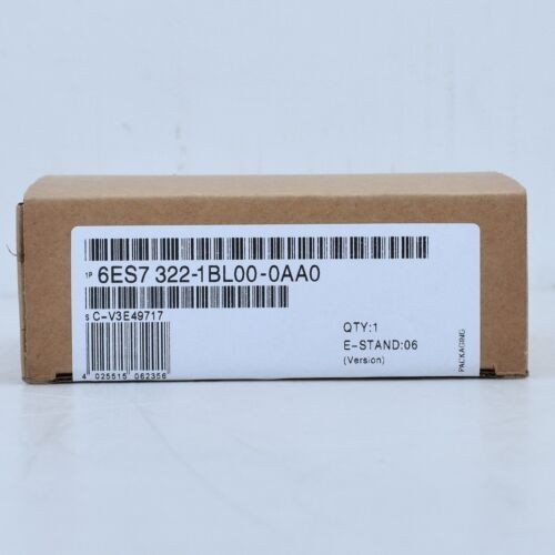 New Siemens 6ES7322-1BL00-0AA0 6ES7 322-1BL00-0AA0 SIMATIC S7-300 Digital output