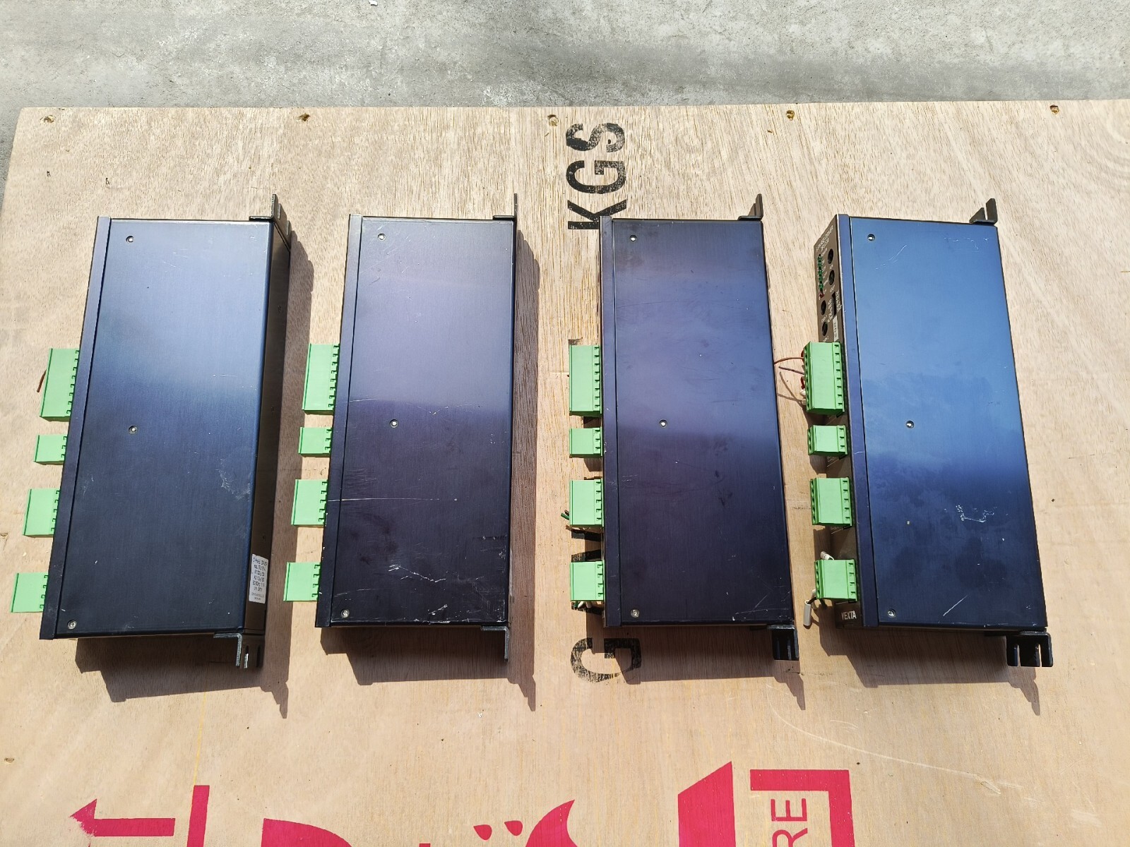 1PC USED second-hand Dongfang Electric VEXTA DFU1514 5-phase driver guarantee