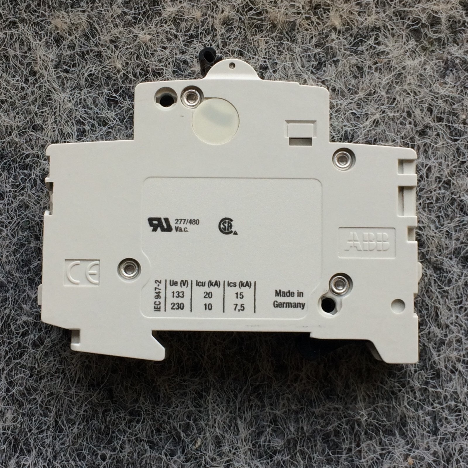 ABB S201-K20 / S201K20 20A Circuit Breaker
