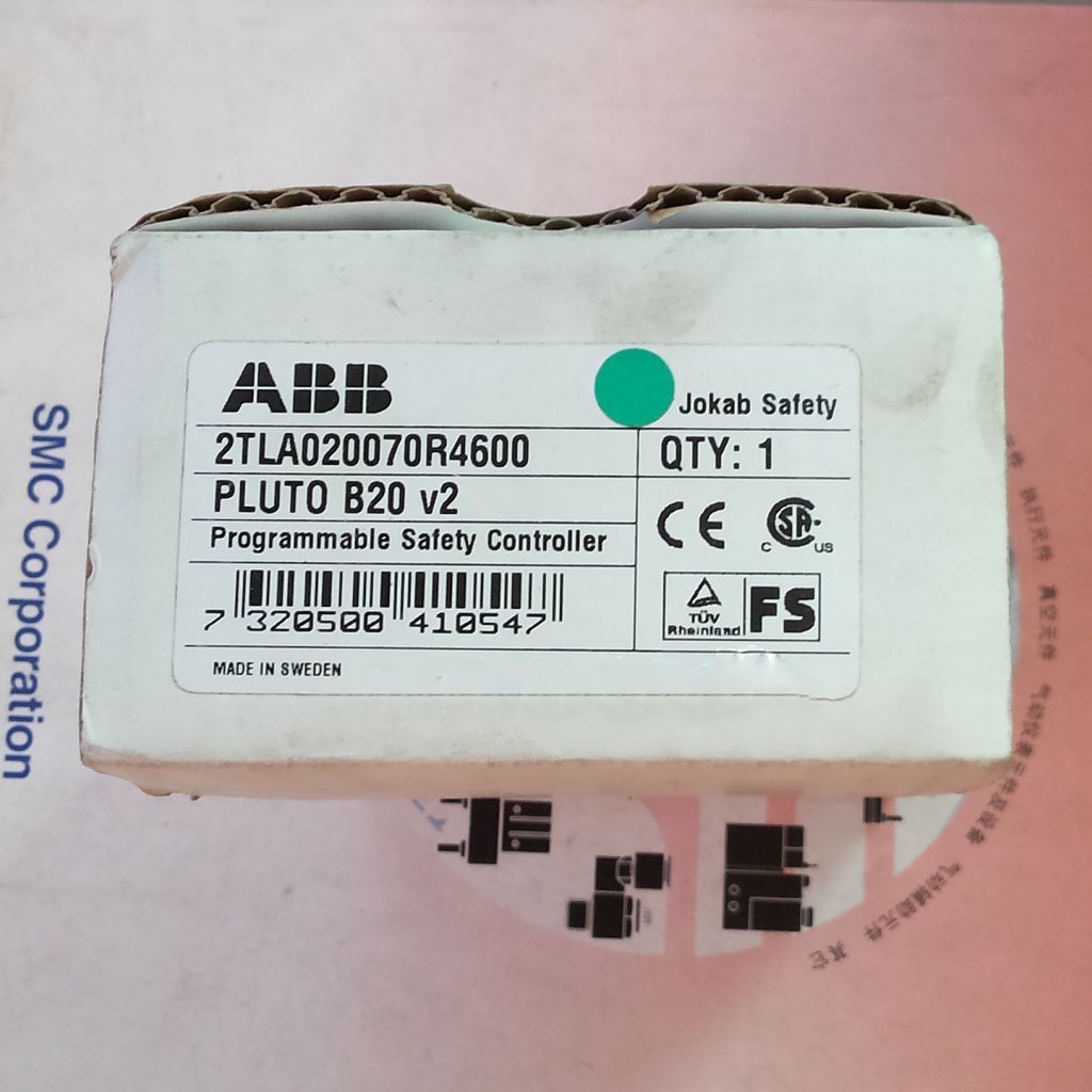 1ps New 2TLA020070R4600 ABB safety relay PLUTO B20 V2 Fast Delivery