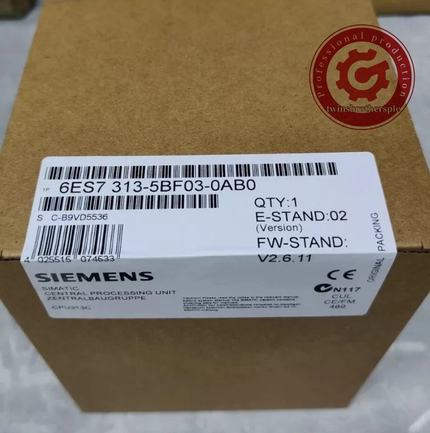 6ES7313-5BF03-0AB0 NEW SIEMENS CPU 6ES7 313-5BF03-0AB0 Central Processing Unit