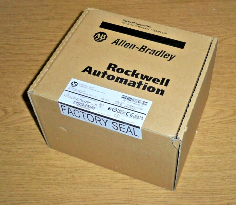 1769-L27ERM-QBFC1B Allen Bradley Controller Ser B Sealed 2022 1769L27ERMQBFC1B