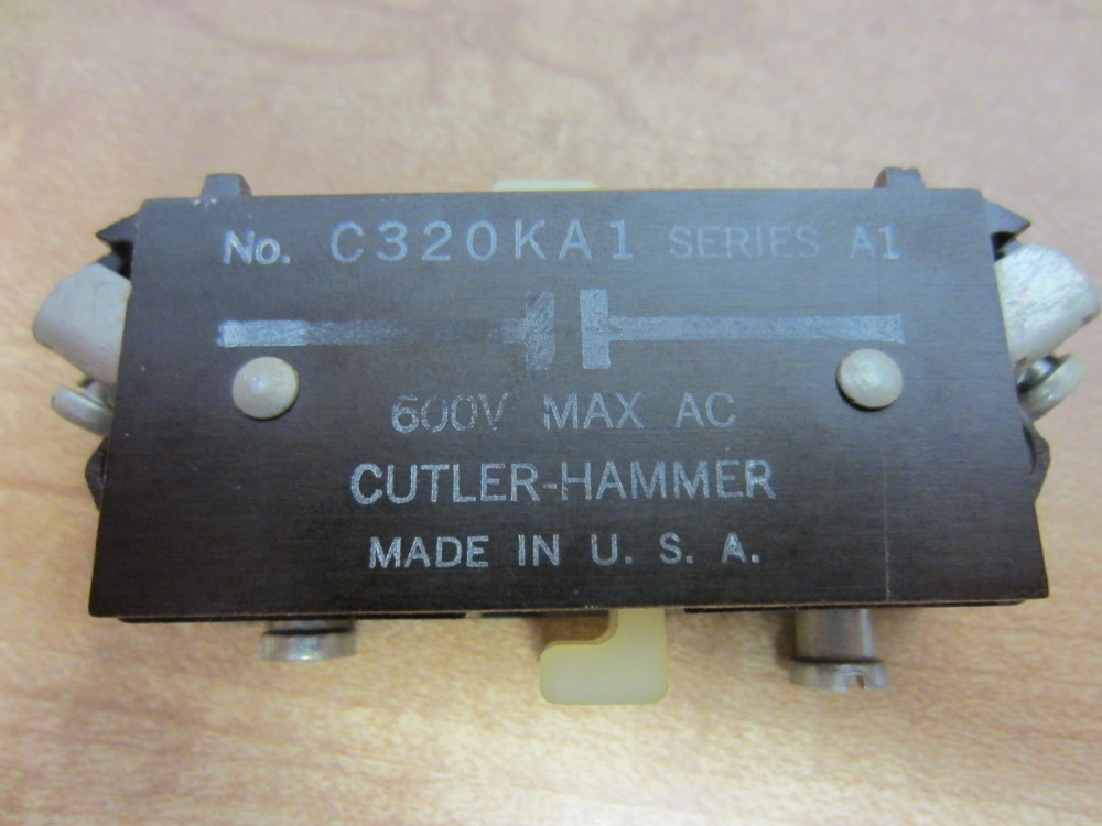 Cutler Hammer C320KA1 Eaton Auxiliary Contact (Pack of 24)
