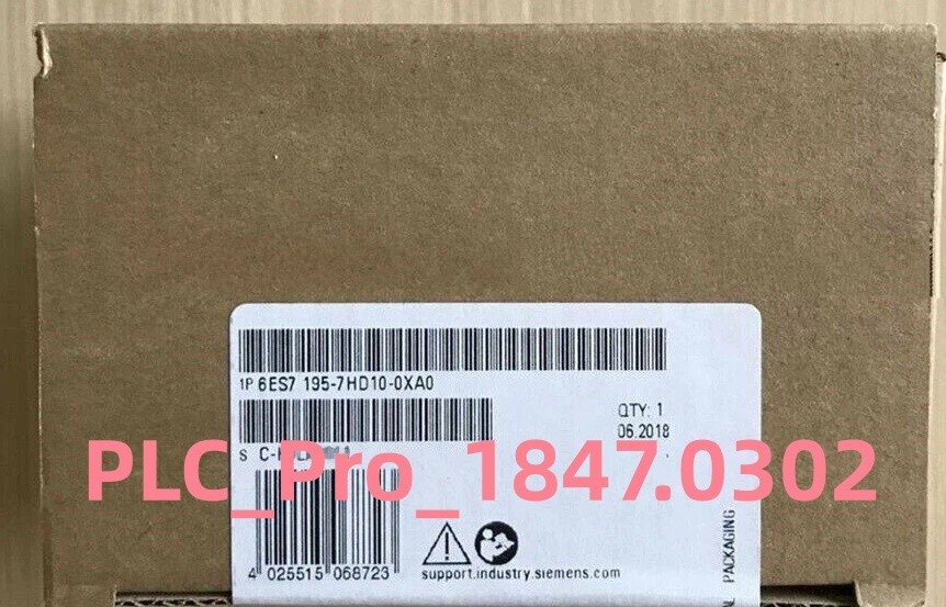 6ES7 195-7HD10-0XA0 1PCS New SIEMENS 6ES7195-7HD10-0XA0 Module Fast shipment