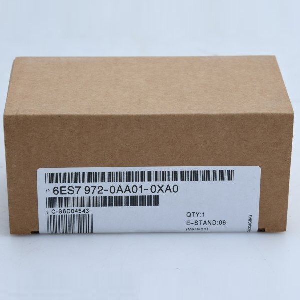 One New Siemens 6ES7972-0AA01-0XA0 6ES79720AA010XA0 Expedited Shipping In Box