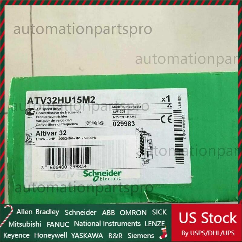 1PC Schneider New Inverter ATV32HU15M2 In Box Expendited Shipping
