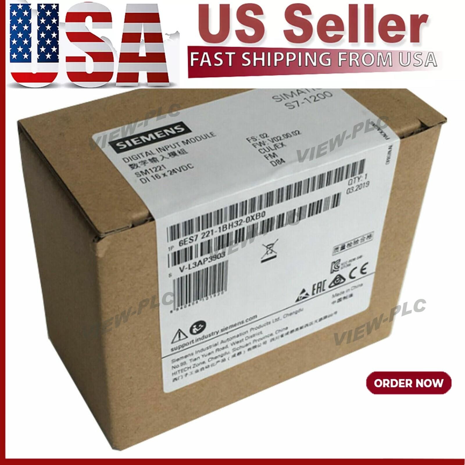 New Siemens 6ES7221-1BH32-0XB0 S7-1200 Digital input SM 1221 6ES7 221-1BH32-0XB0