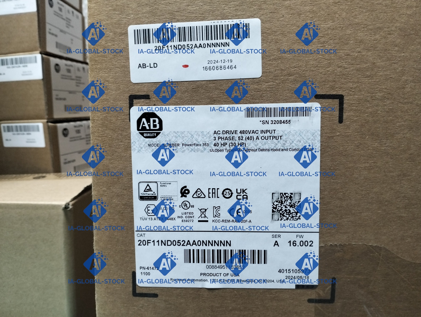 1PC New Factory Sealed Allen-Bradley 20F11ND052AA0NNNNN with 1-Year Warranty