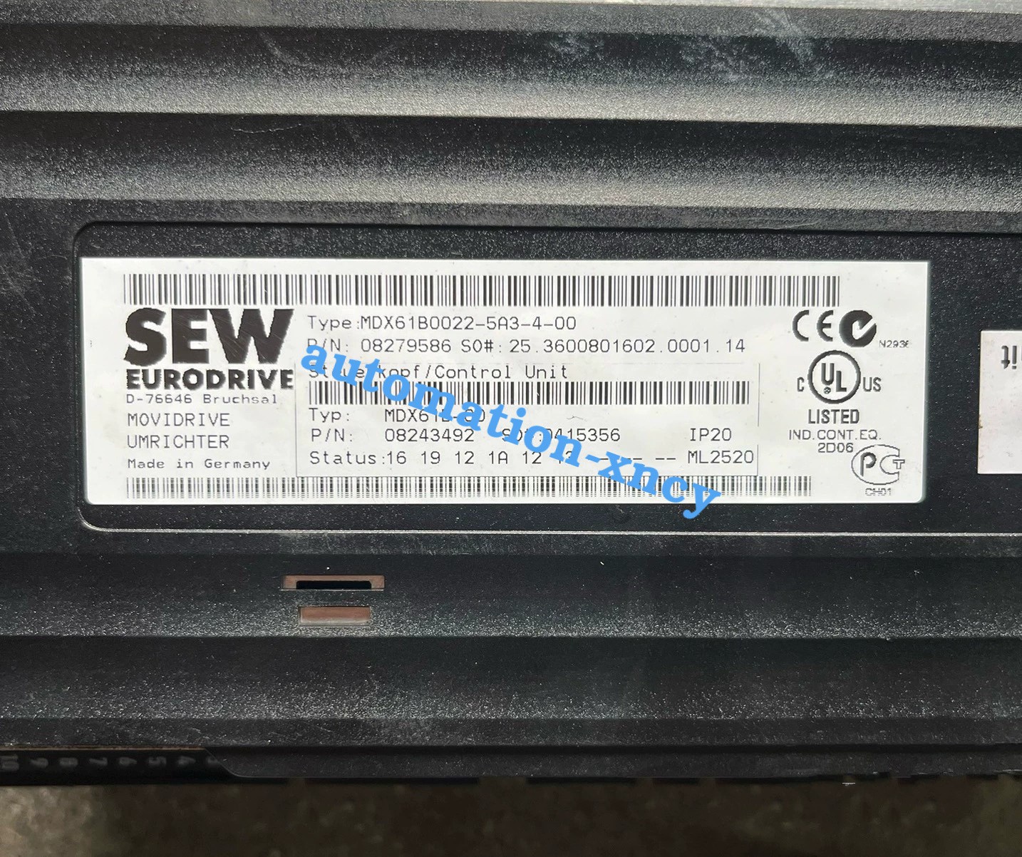 SEW Steuerkopf/Control Unit MDX61B0022-5A3-4-00 Just 1pcs