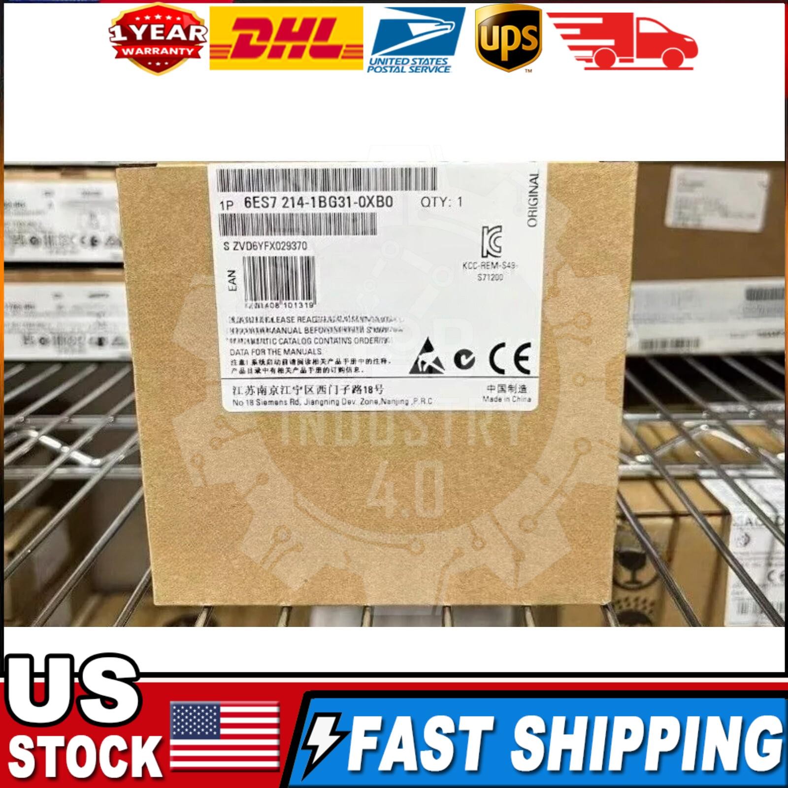 New Siemens 6ES7214-1BG31-0XB0 SIMATIC S7-1200 6ES7 214-1BG31-0XB0