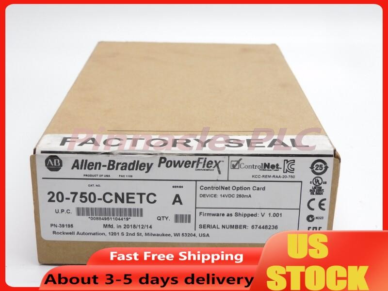 ALLEN BRADLEY 20-750-CNETC SER. A 14VDC F/W V1.001 NSMP NEW